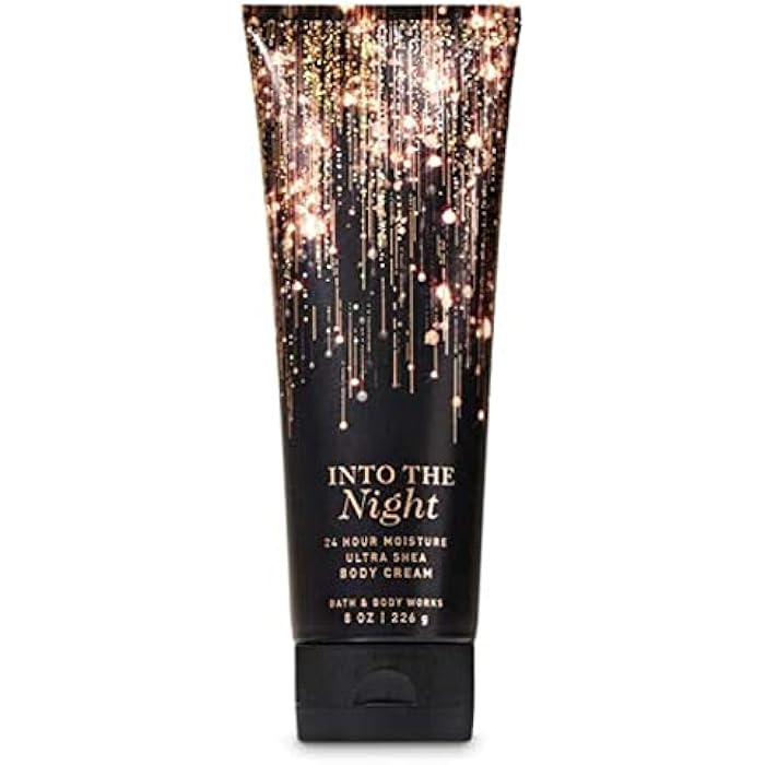 Bath & Body Works INTO THE NIGHT 24 Hour Moisture Ultra Shea Cream 8 oz. / 236 ml - Image 1